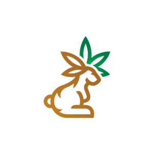 Rabbit 420 Logo 420 Bunny Logo