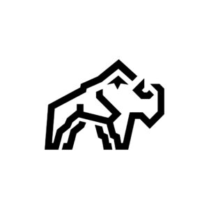 Adventure Buffalo Bison Logo