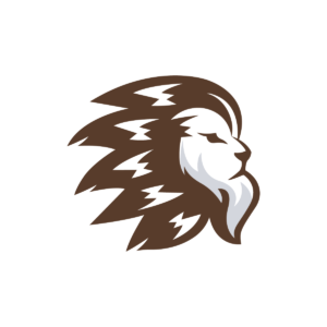 Alpha Lion Logo Lion Head Logo Design