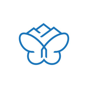 Alpinism Butterfly Logo