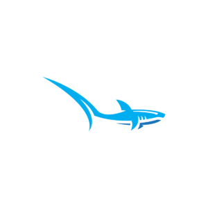 Amazing Blue Shark Logo