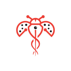 Asclepius Ladybug Logo Ladybug Asclepius Logo