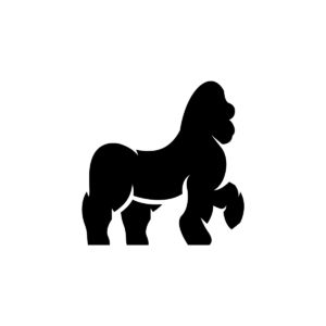 Big Silverback Gorilla Logo