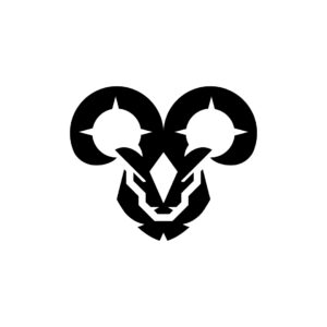 Goat Logo Bighorn Sheep Logo