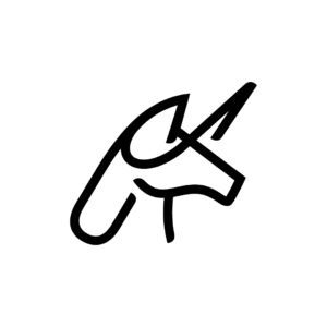 Stylish Unicorn Logo