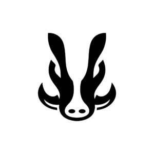Black Warthog Logo Wild Boar Logo