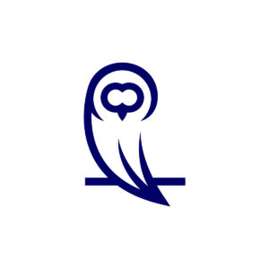 Blue Barn Owl Logo