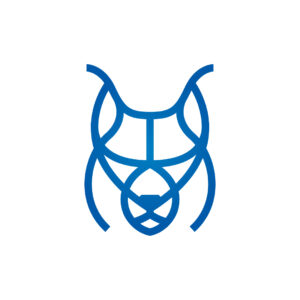 Blue Bobcat Logo