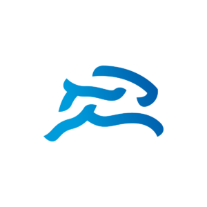 Blue Bunny Logo Rabbit Logo