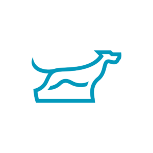 Minimalist Dog Logo