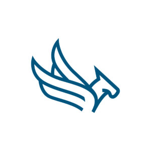 Blue Pegasus Logo