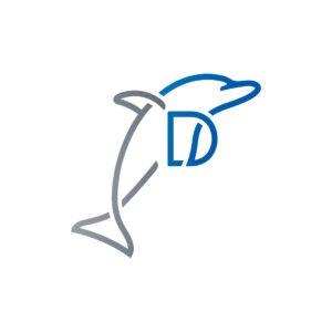Minimalist Dolphin Logo