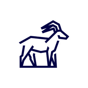 Bold Wild Goat Logo