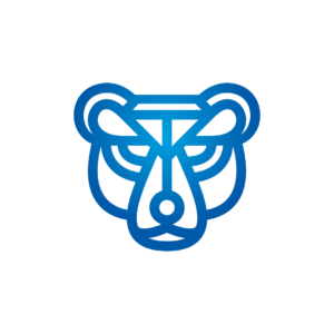 Precious Bear Logo Bear Head Logo