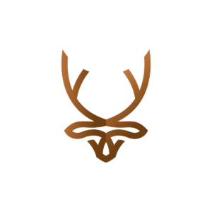 Brown Deer Logo Deer Head Logo