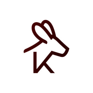 Brown Kangaroo Logo