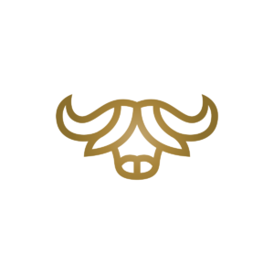 Stylized Wild Buffalo Logo