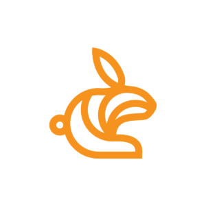 Bunny Logo Stylized Rabbit Logo