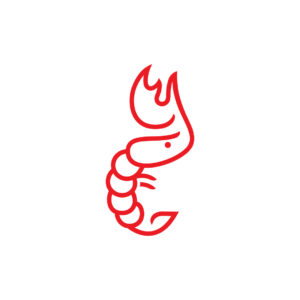 Burning Shrimp Logo