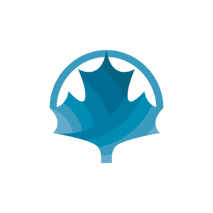 Blue Toronto Maple Logo