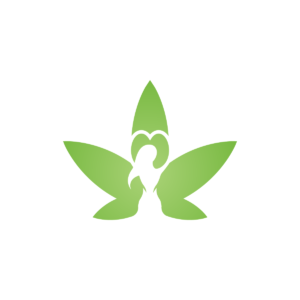 Cannabis Girl Logo Cannabis Leaf Logo Cannabis Logo