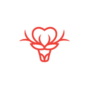 Care Deer Logo Deer Head Logo