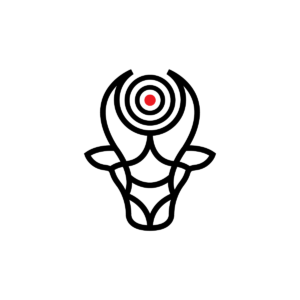Bullseye Logo Center Bull logo