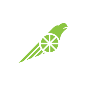 Juice Refreshing Eagle Logo