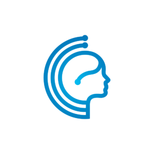 Communication Human Head Logo