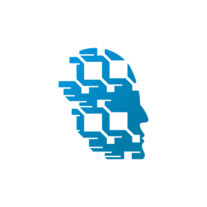Cyber Human Head Logo