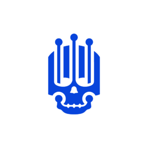 Cyber Skull Logo