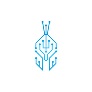 Cyber Warrior Logo