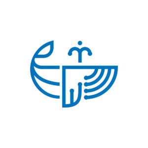 Dots Blue Whale Logo