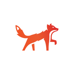 Elegant Red Fox Logo