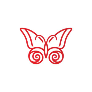 Flower Butterfly Logo
