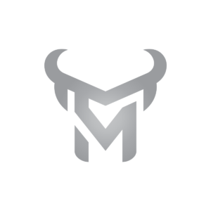 M Bull Logo Bull Head Logo