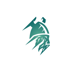 Frozen Viking Logo Viking Head Logo