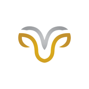 Minimalist Goat Logo Design Goat Head Logo