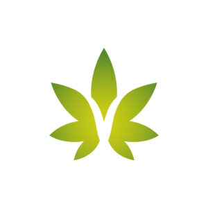Cannabis Leaf Logo Green Cannabis Logo