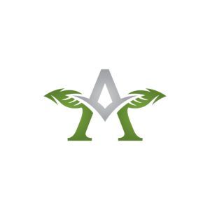 Green Letter A Logo