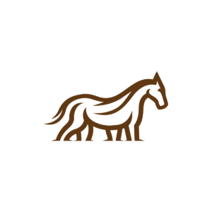 Ground Stallion Logo Horse Logo Design