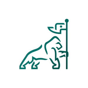Alpha Silverback Gorilla Logo