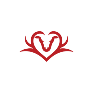 Heart Lamb Logo