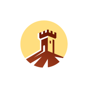 Kingdom Fortress Logo Tower Logo Castle Logo