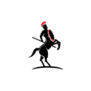 Hippocentaur Spartan Logo