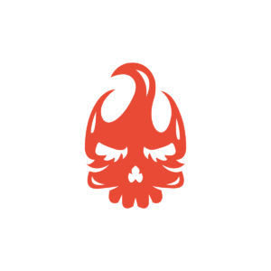 Hot Skull Logo