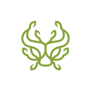 Leaf Tree Bull Logo