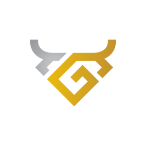 Abstract Letter G Bull Logo Bull Head Logo