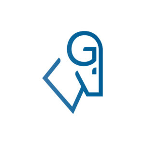 Letter G Goat Logo