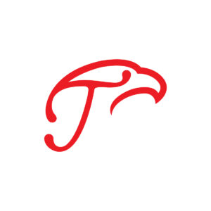 Letter T Falcon Logo